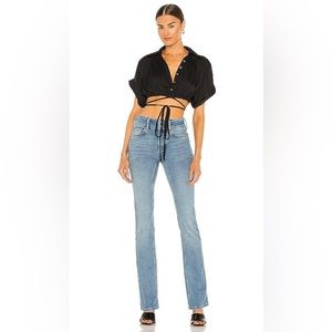 We the free shayla high rise bootcut light wash jeans size 27